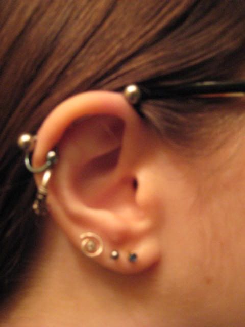 Industrial Piercing Questions | Forum