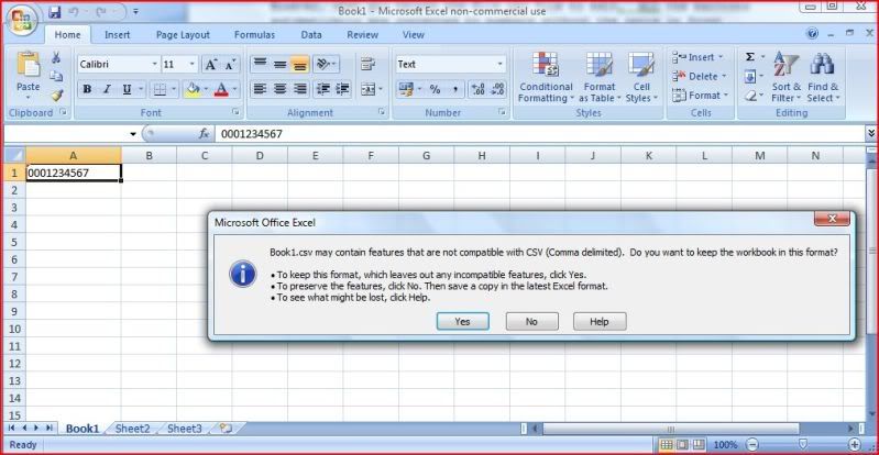 Open Comma Delimited File In Excel 2007