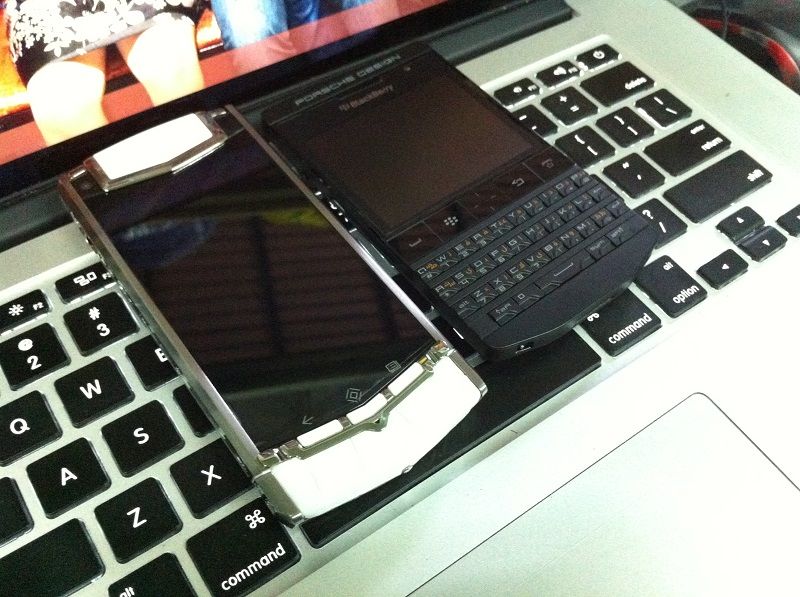BB P'9981 Black Arap VS Vertu Ti White Alligator - 6