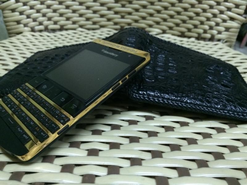 BB P'9981 Black Arap VS Vertu Ti White Alligator - 4