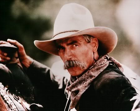also like Sam Elliot because of...