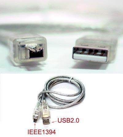  Firewire   on Usb Data Cable For Mini Dv Hdv Camcorder To Edit Pc   Ebay
