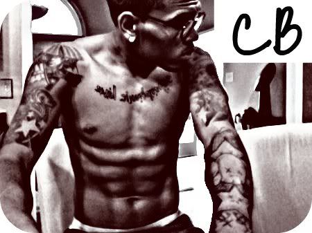 chris brown tattoos