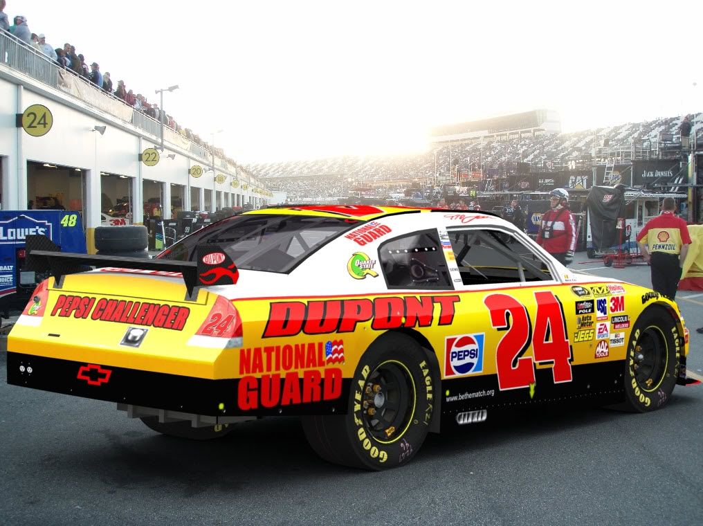 jeff gordon 2009 paint scheme. Jeff Gordon Retro Pepsi Paint