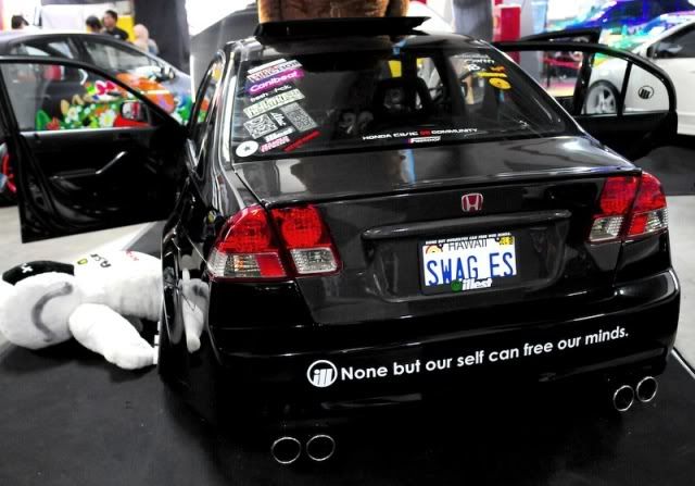 super deep black civic es 2001 slammed :) from indonesia-west java(bandung)