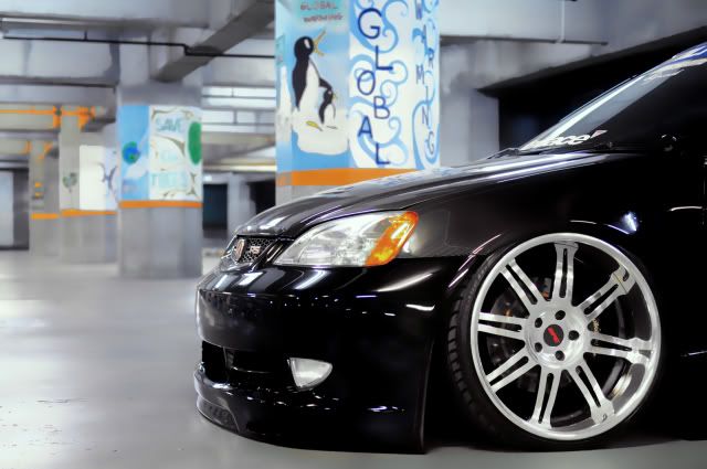 super deep black civic es 2001 slammed :) from indonesia-west java(bandung)