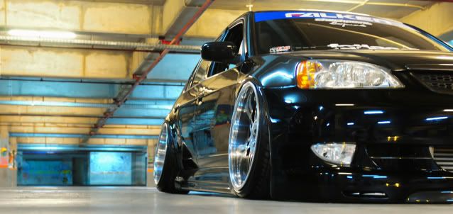 super deep black civic es 2001 slammed :) from indonesia-west java(bandung)