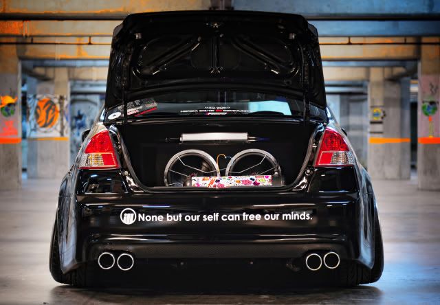super deep black civic es 2001 slammed :) from indonesia-west java(bandung)