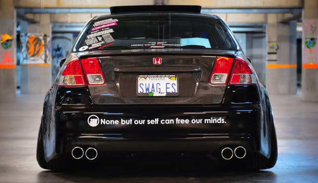 super deep black civic es 2001 slammed :) from indonesia-west java(bandung)