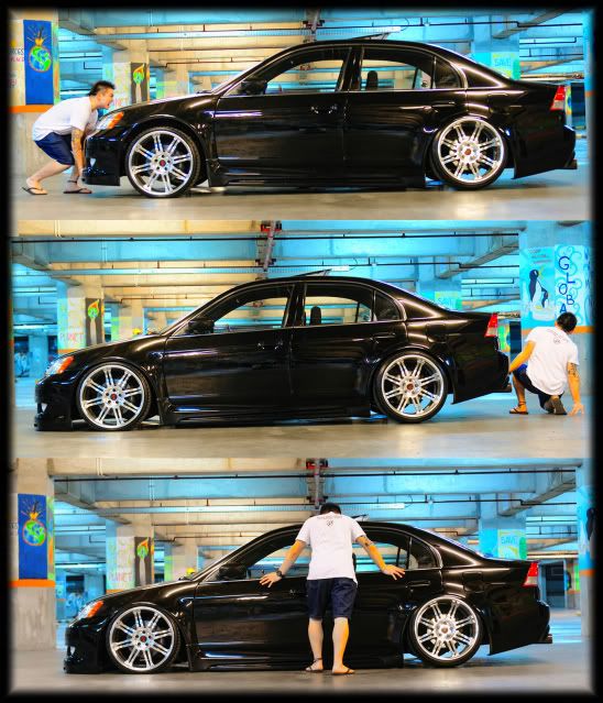 super deep black civic es 2001 slammed :) from indonesia-west java(bandung)