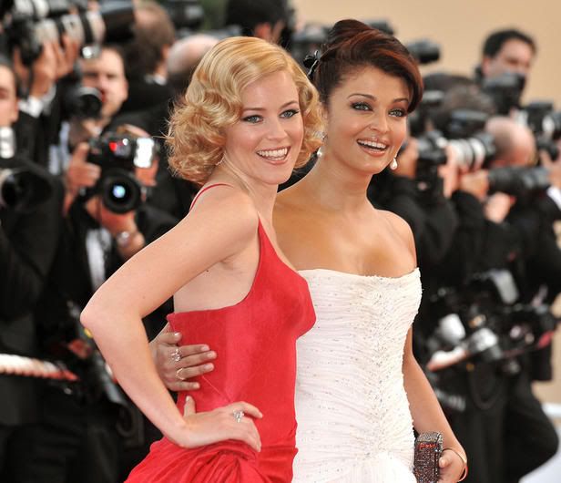 Elizabeth Banks and Aishwarya Rai at the 62nd Annual Cannes Film Festival Pictures