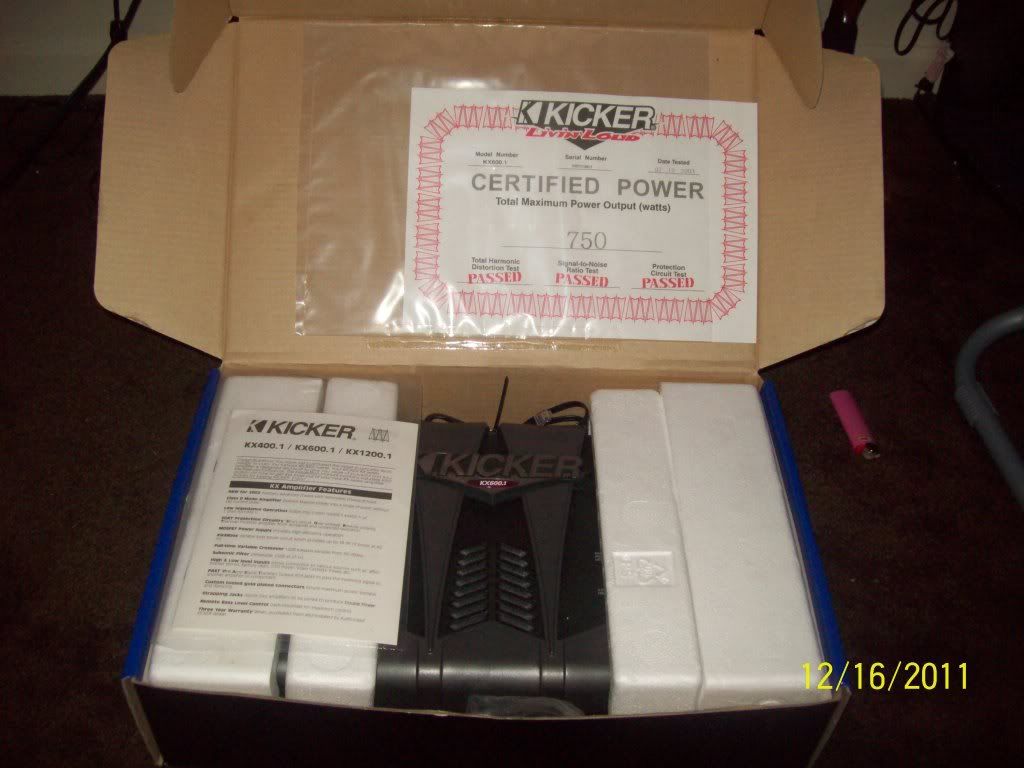 LNIB Kicker KX600.1 and new Knu Konceptz wire Car Audio Classifieds!