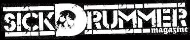 SICK Drummer Official logo black and white