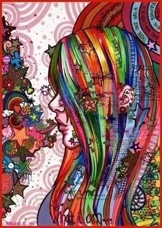 my colorful self Pictures, Images and Photos