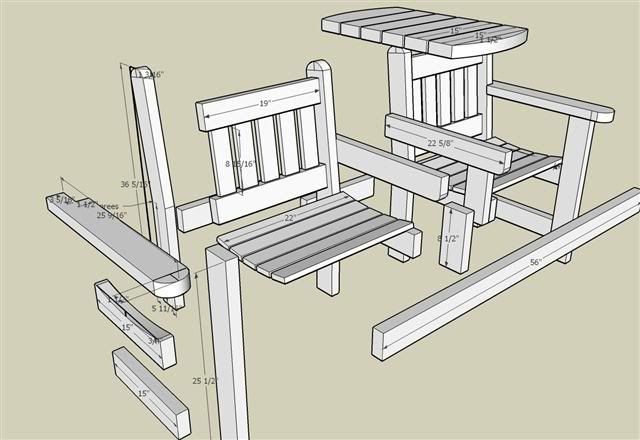 Garden Bench Plans