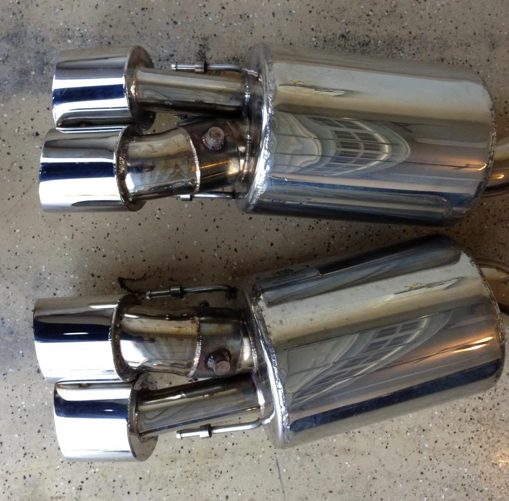 Z06 How to fix dented exhaust tip? CorvetteForum Chevrolet Corvette Forum Discussion