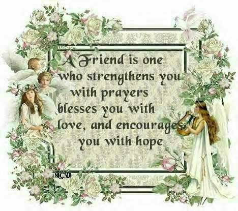 A Friend Blesses You