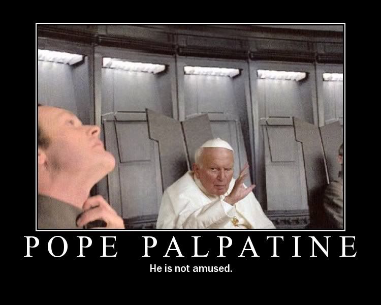 pope benedict xvi palpatine. Motivators :: Pope Palpatine