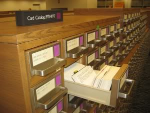 card catalog