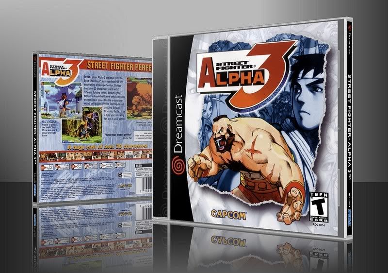 Street Fighter Alpha 3 Dreamcast Fridge Magnet Kühlschrank