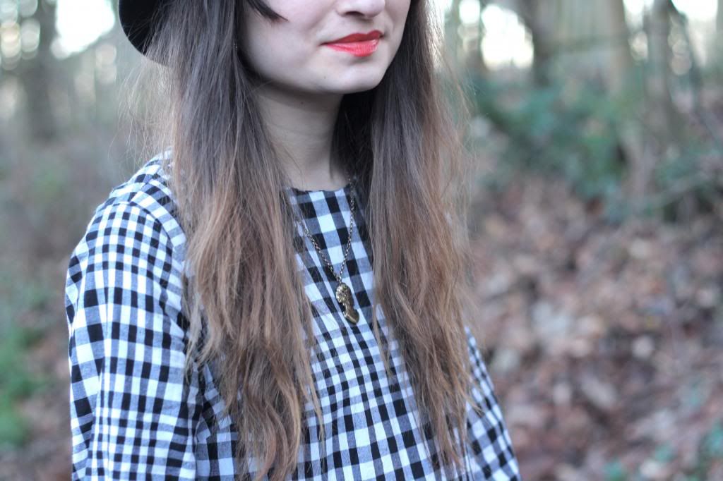 charlestownvintage check smock topshop