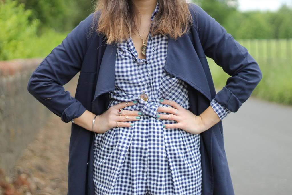 charlestown vintage co ord gingham zara