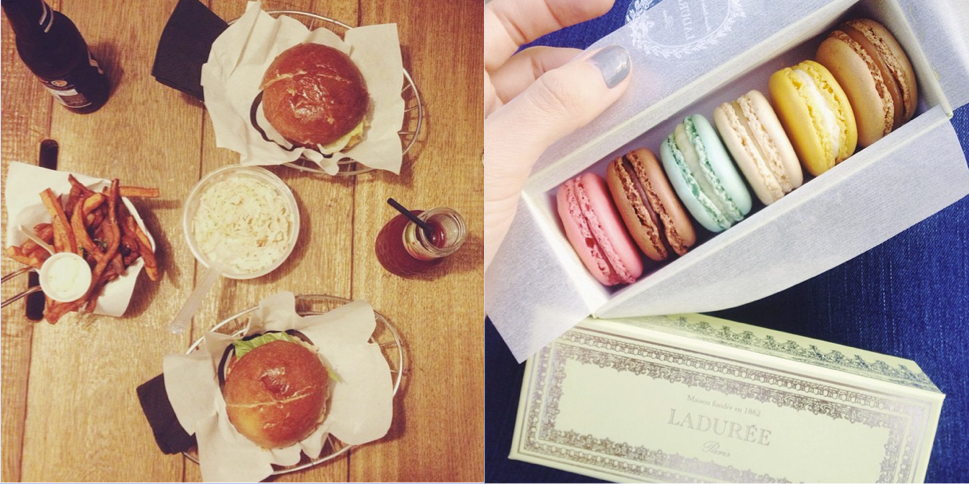 charlestown vintage paris blend burgers macaroon laduree