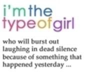 i am the type of girl