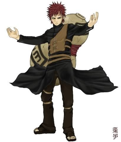 Gaara of the Desert Pictures, Images and Photos