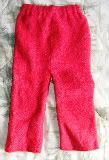Recycled 100% Wool Longies Red