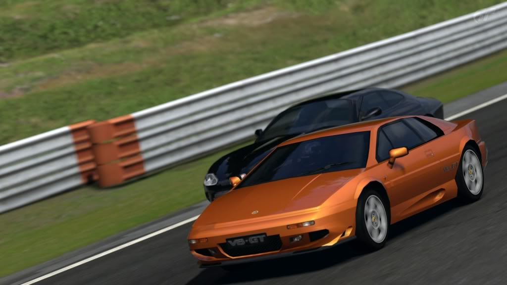 Lotus Esprit V8 Gt. Orange Lotus Esprit V8 GT