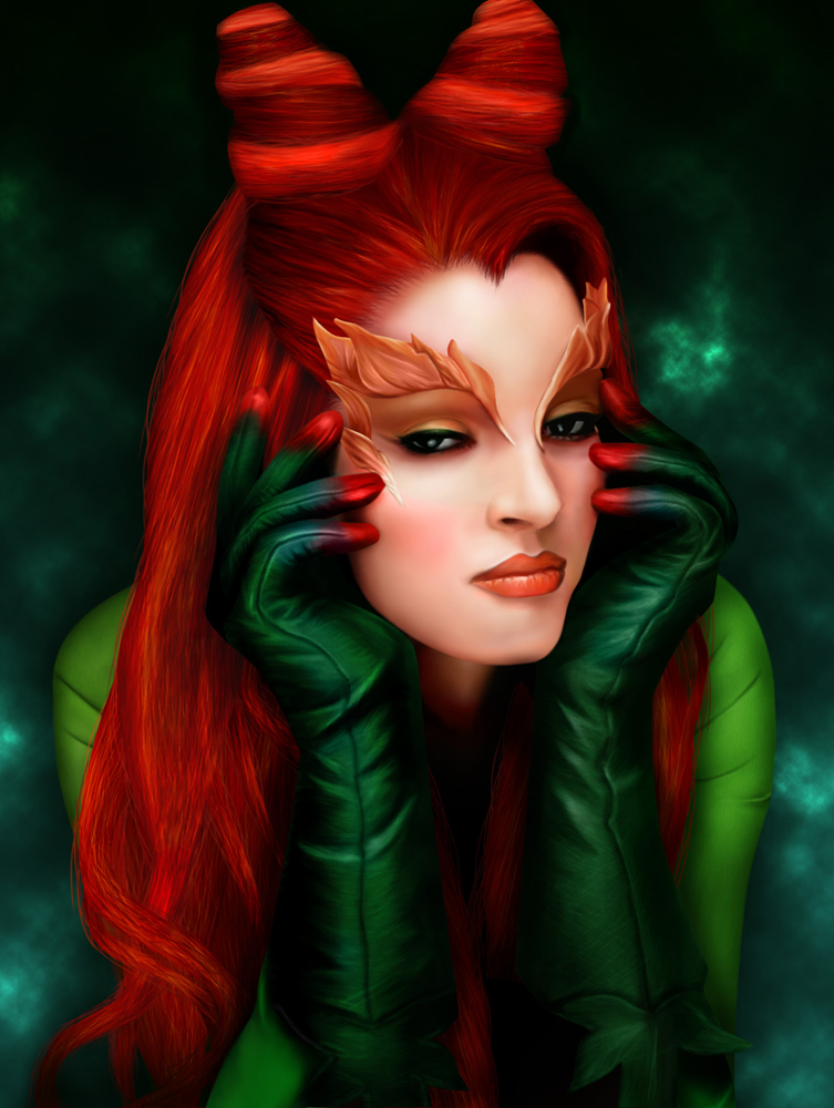 poison ivy batman cartoon. Poison-Ivy-Character