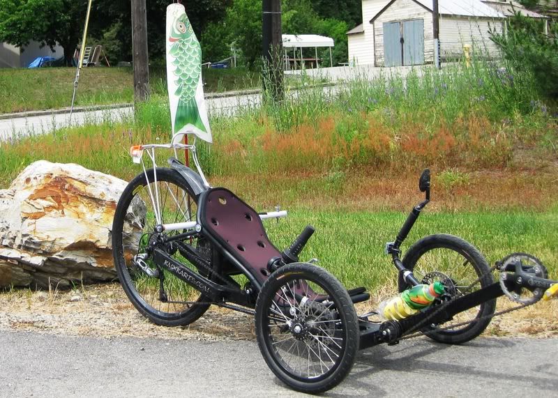 recumbent trike flag pole