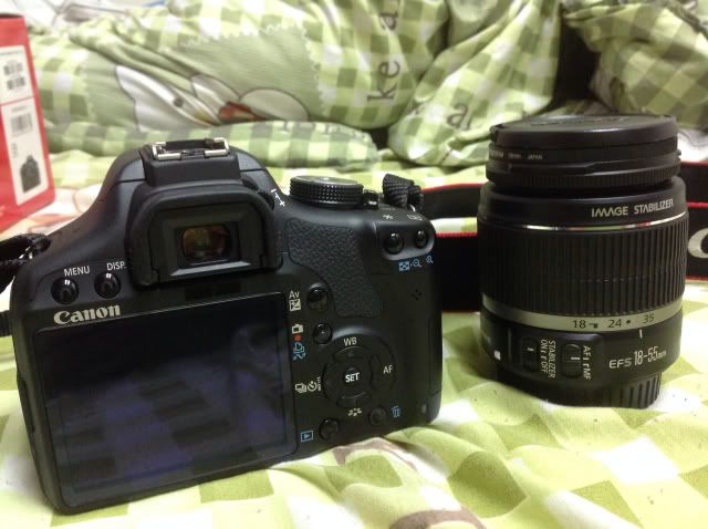 Canon 500d + lens 18-55mm fullbox 98% - 2