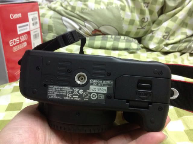 Canon 500d + lens 18-55mm fullbox 98% - 3