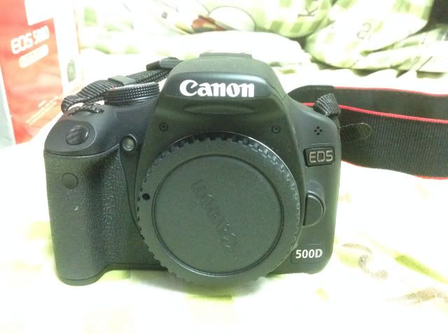 Canon 500d + lens 18-55mm fullbox 98% - 1