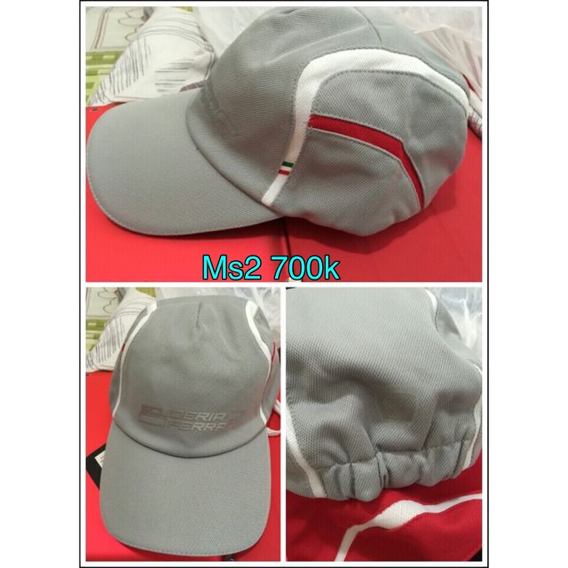 mũ non lưỡi trai Ferrari 9 hãng xách tay mơi về nguyên tem nam nữ đều đội dc - 1