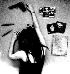 gothic girls photo: dead emo girl blah.jpg