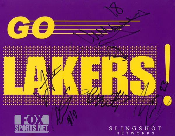 Laker Sign