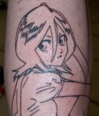 Anime Tattoos. What character would you want a tattoo of? and where would