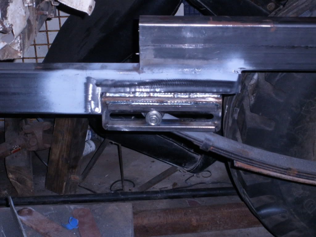 new parts delivered, leaf spring sliders/shackle boxes Pirate 4x4