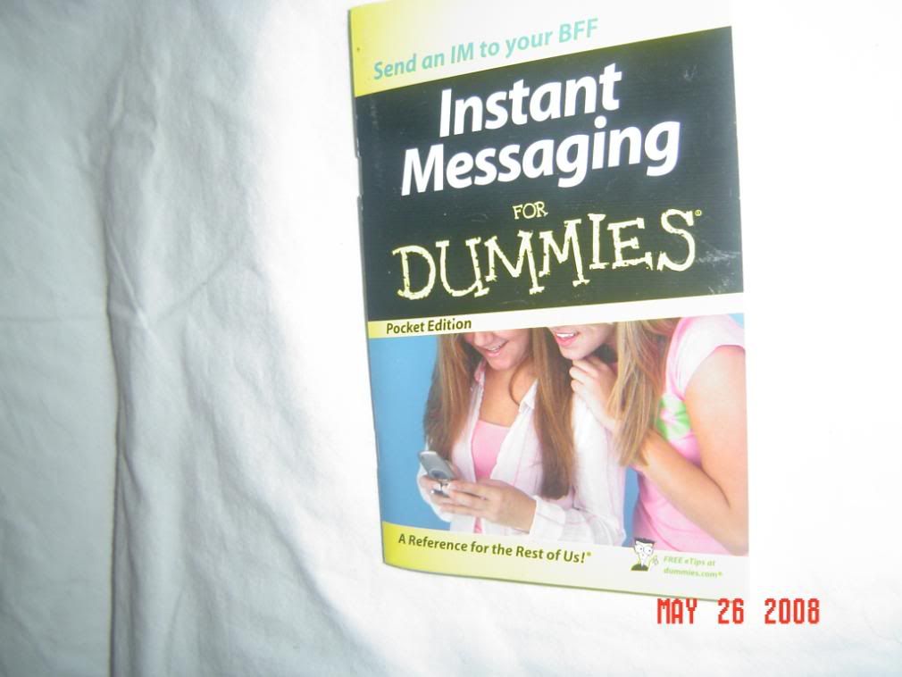 Instant Messaging For Dummies Pocket Edition Book Pictures, Images and Photos
