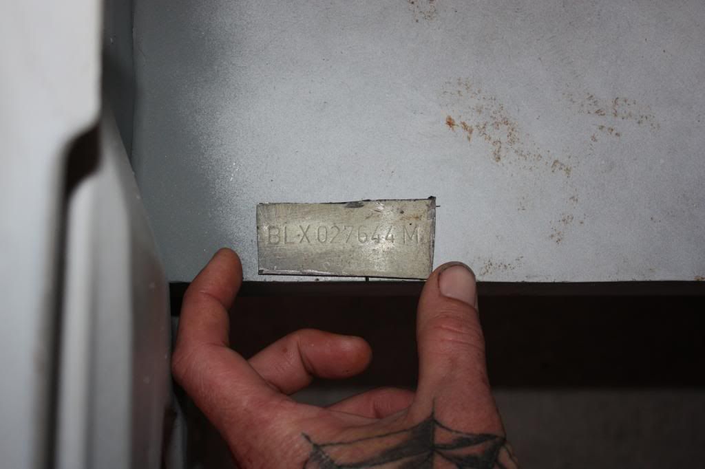 RELOCATING CHASSIS NUMBER ? General Questions and Help GMHTorana