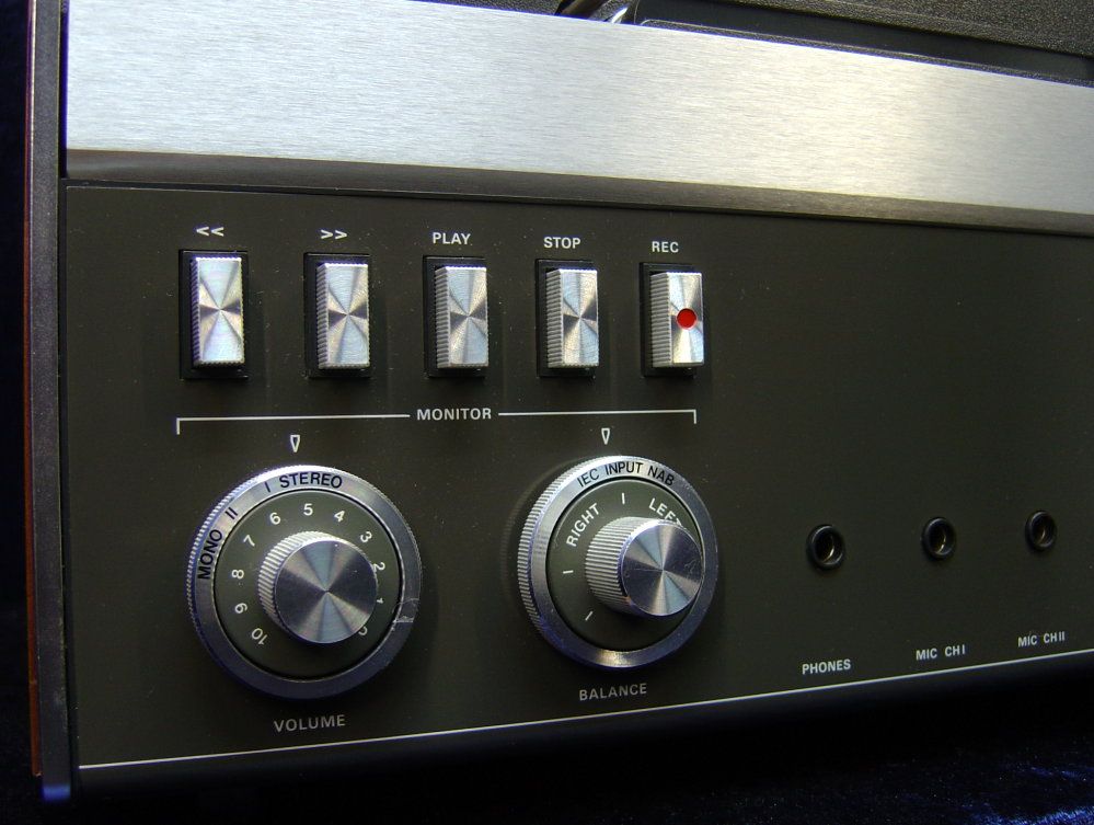 Audio Tape Machine Revox A77 Tape Reel To R. Studer Tape Deck Tape