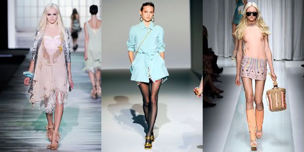 Milan Fashion Week,Pastels trend