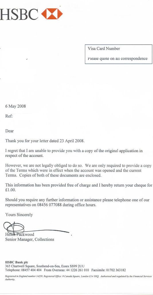 Letter Of Application Letter Of Credit Application Form Hsbc 