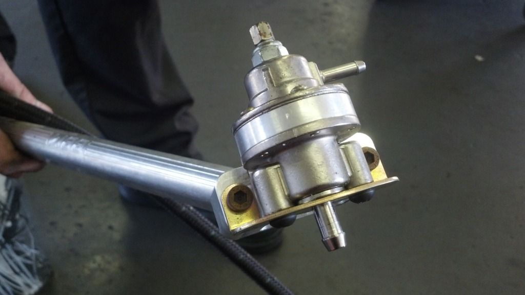 FS BBM Billet Fuel Rail setup with AFPR, g60/8v VW Vortex