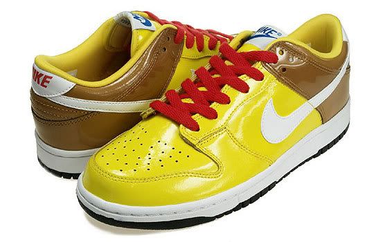 dunk low spongebob