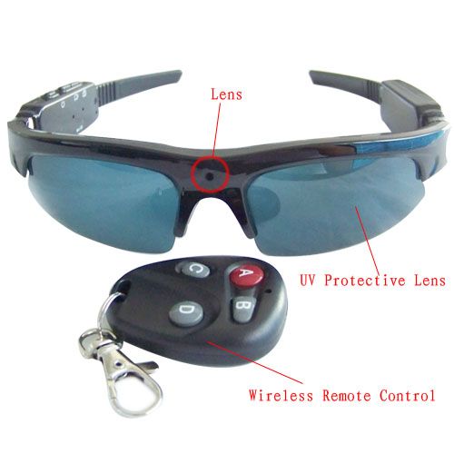 Spy Video Sunglasses Camera Micro DV w/ Remote control eBay