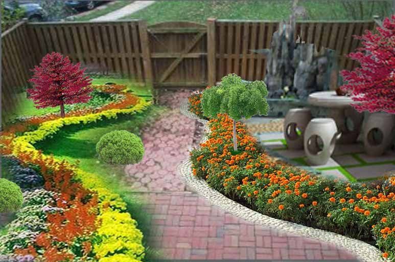 small backyard garden designs on With Landscaping Small Backyard   Landscape Design Forum   Gardenweb